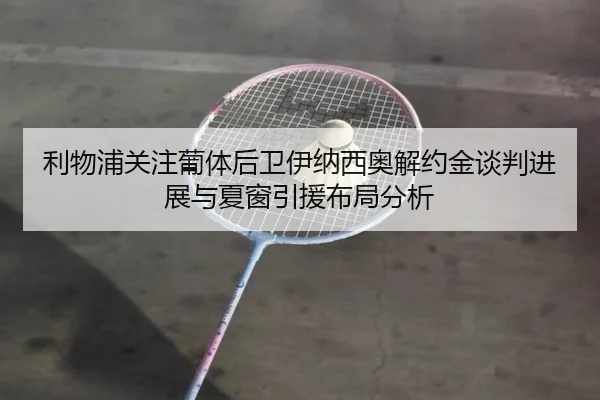 利物浦关注葡体后卫伊纳西奥解约金谈判进展与夏窗引援布局分析（pg）